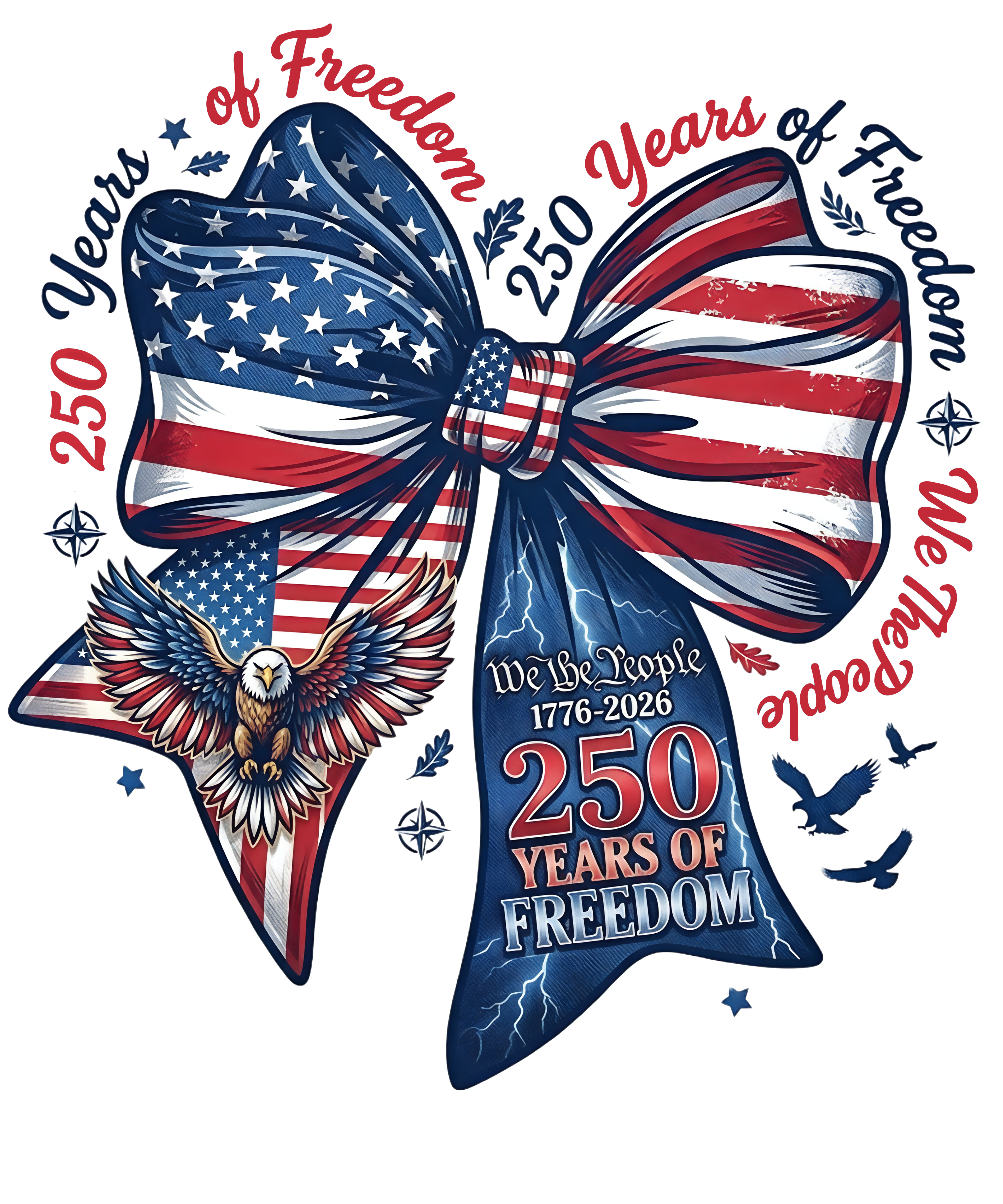 250 Years of Freedom We The People DTF Transfer