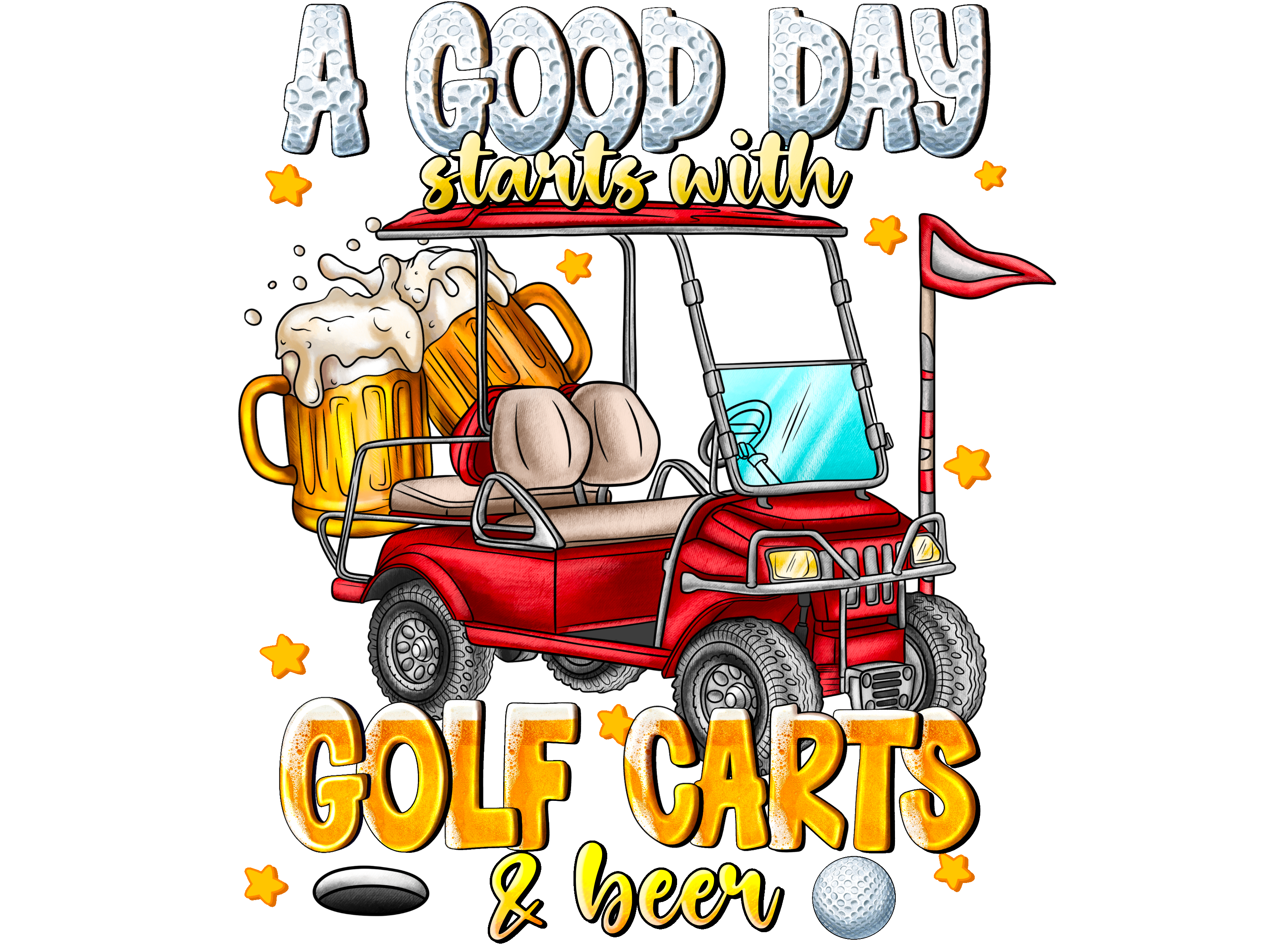 A good day golf cart DTF
