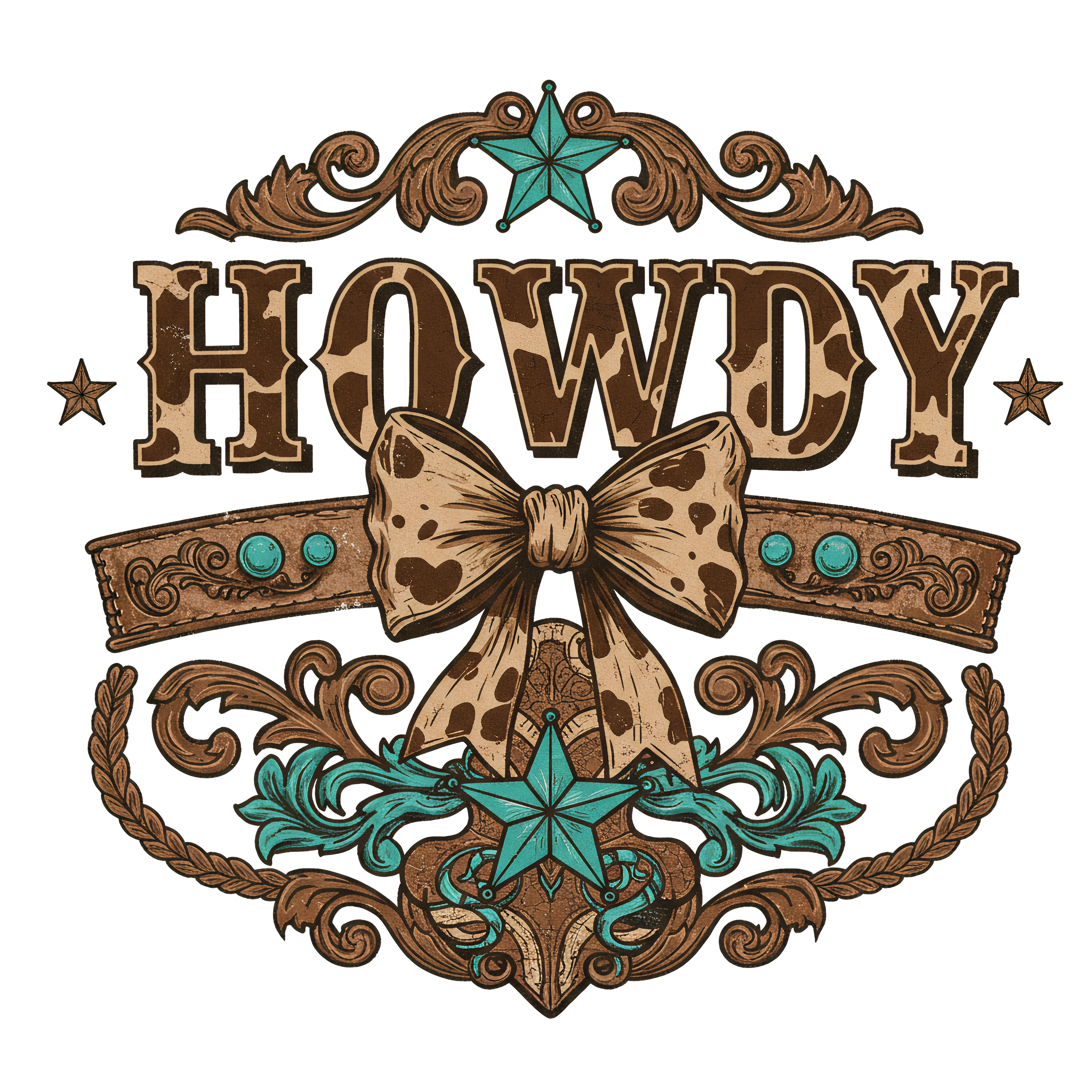 Howdy DTF Transfer